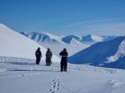 Spitsbergen skutery śnieżne