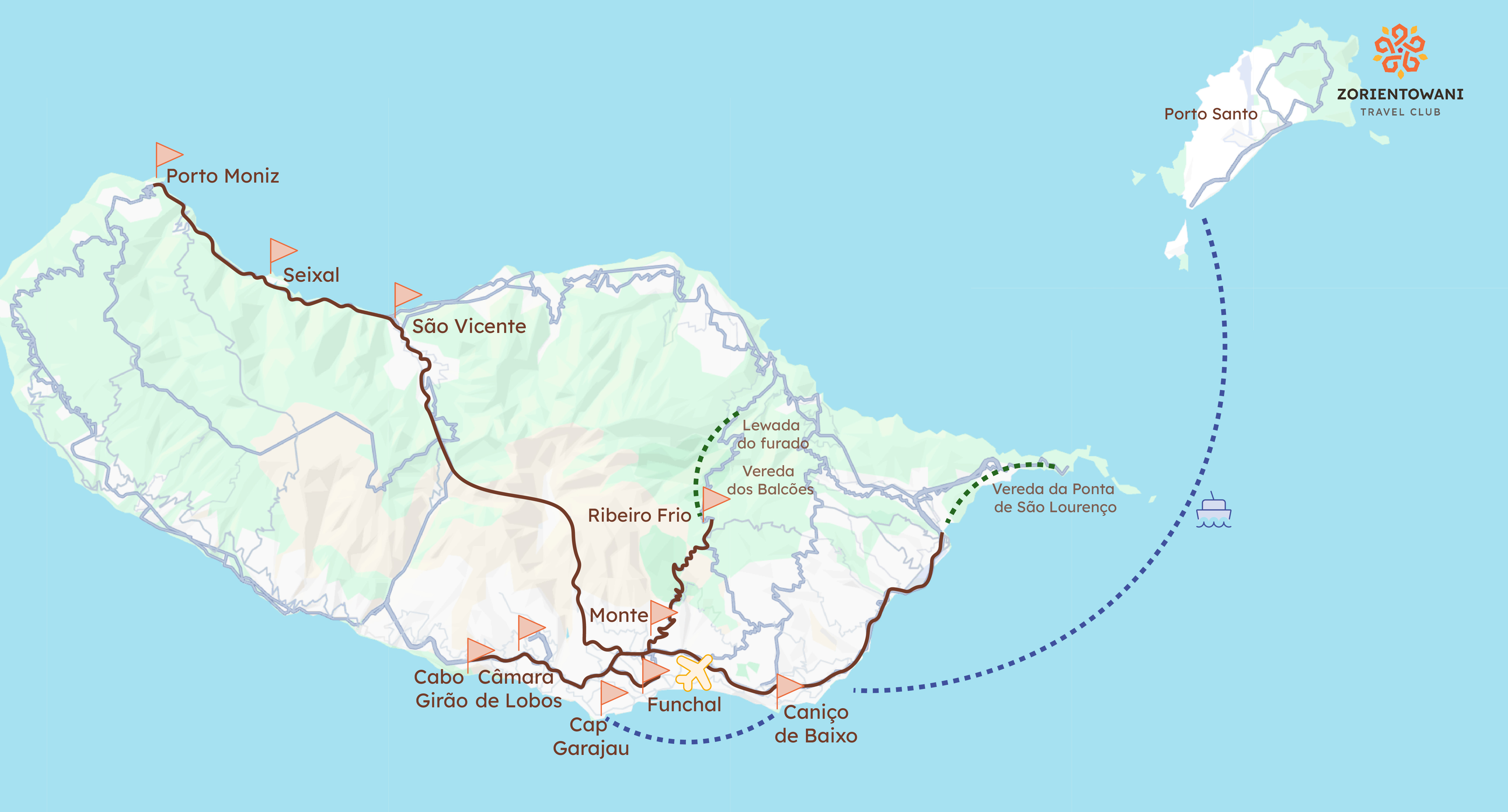 Aktywna Madera - wśród lasów laurowych i wodospadów