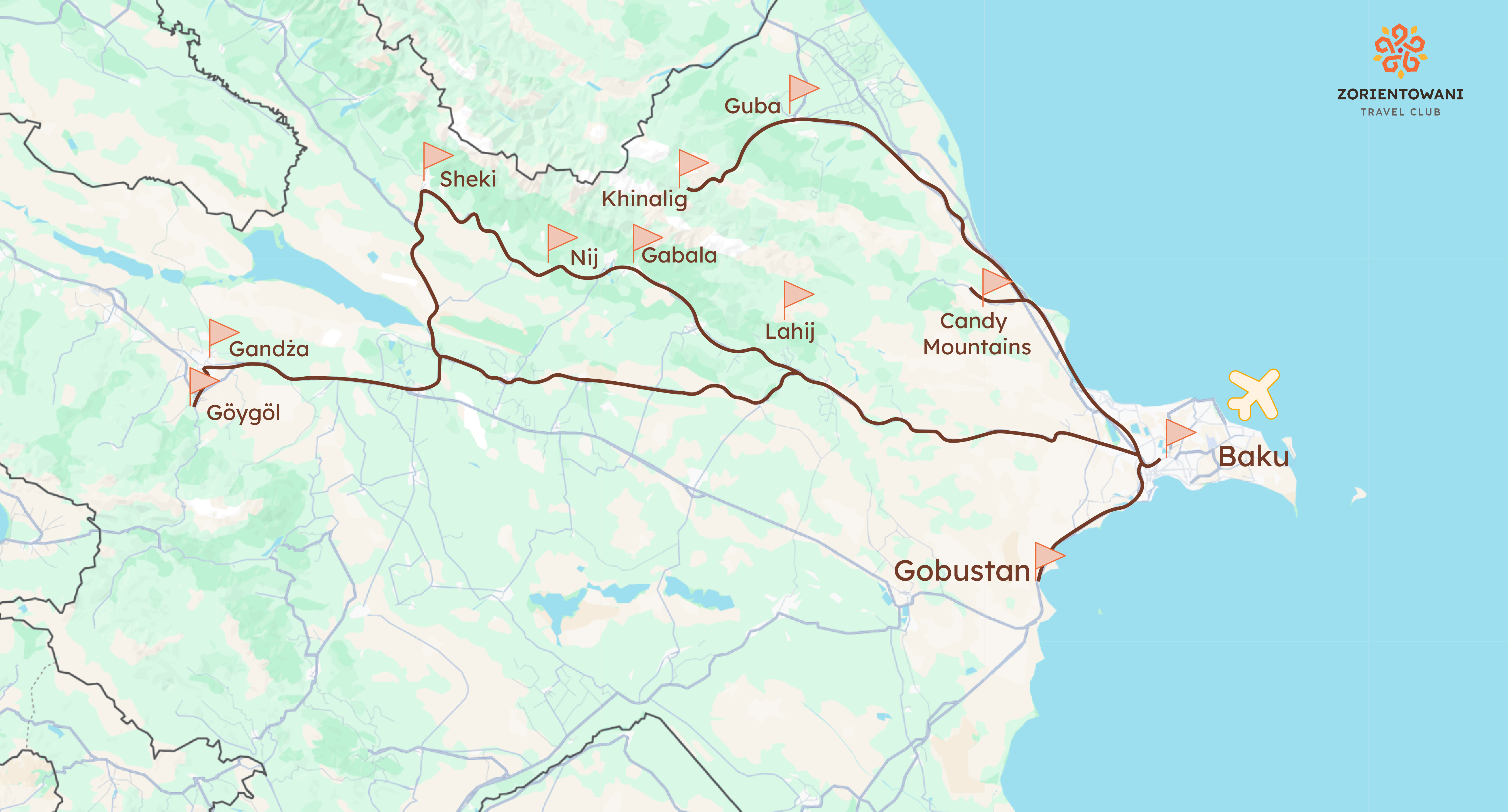 Azerbejdżan - od Morza Kaspijskiego po Kaukaz