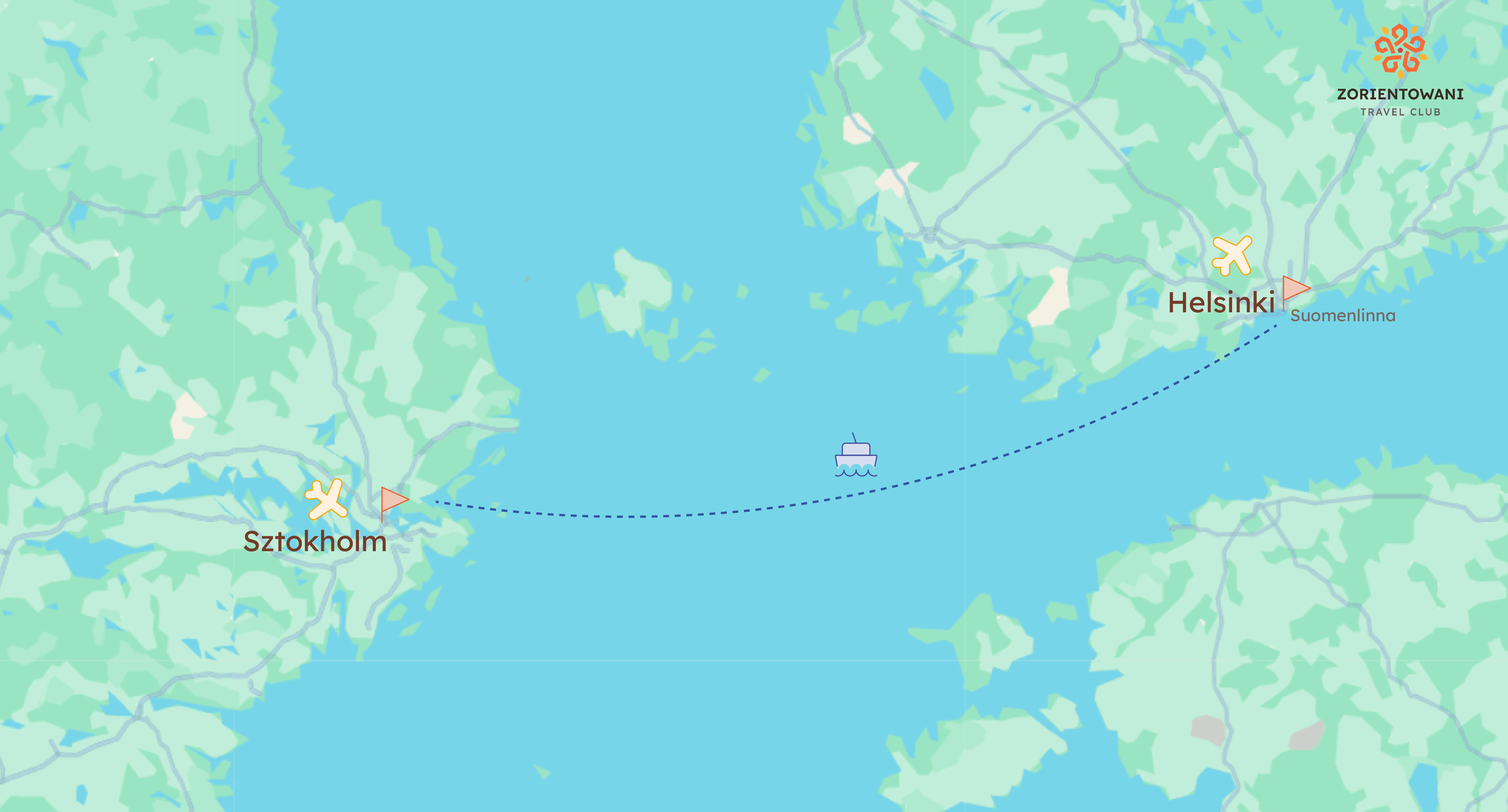 Bałtycka Wyprawa - Sztokholm i Helsinki