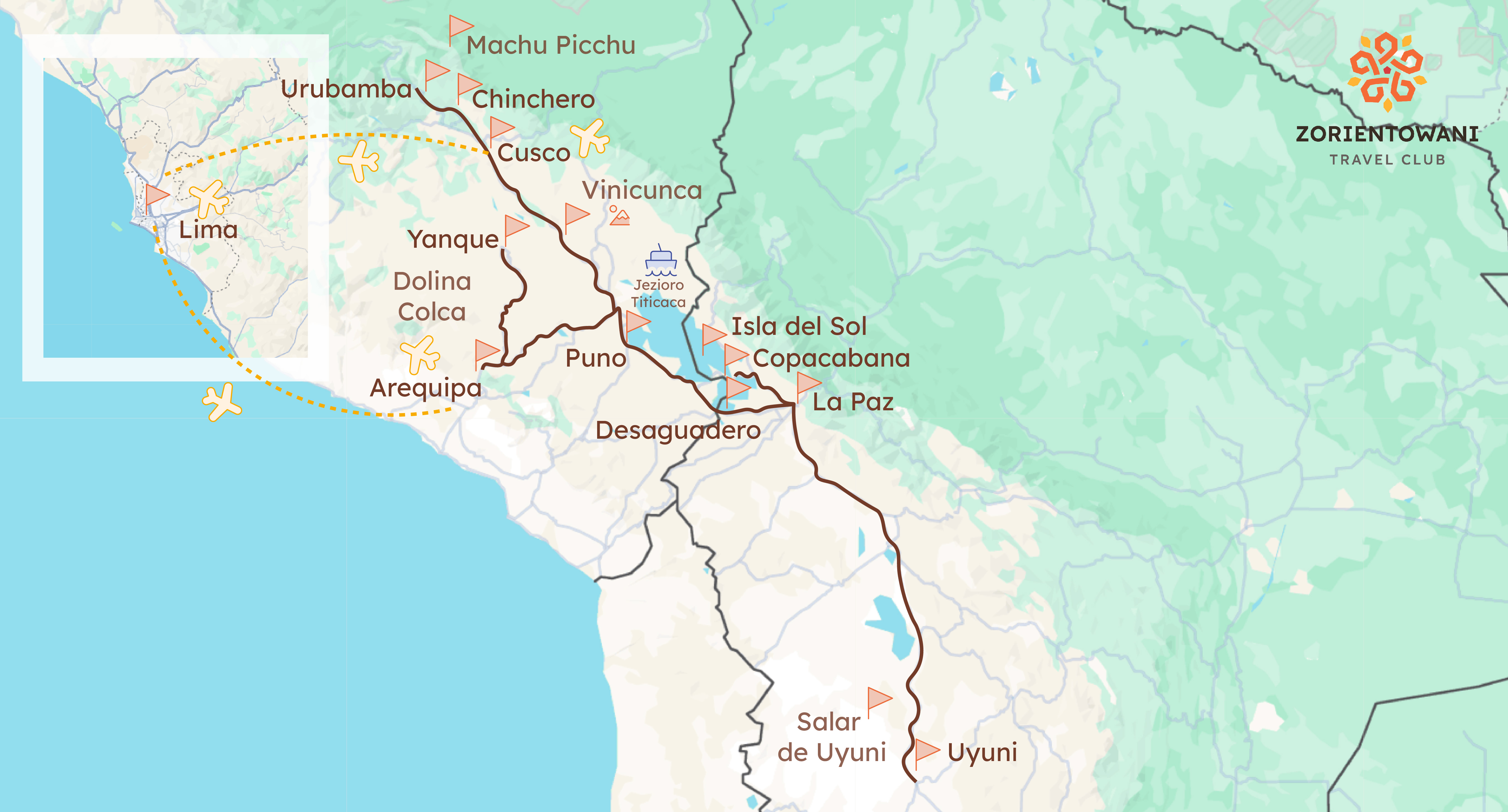 Peru i Boliwia z Salar de Uyuni - wyprawa do Nowego Świata