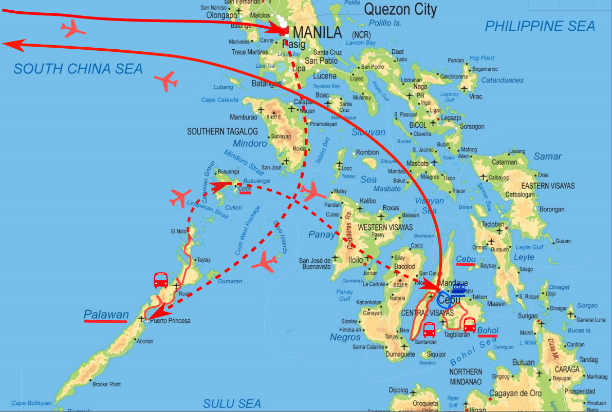 Sylwester w tropikach - Rajskie Filipiny