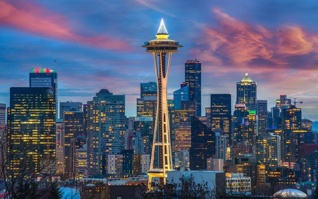 Space Needle w Waszyngtonie