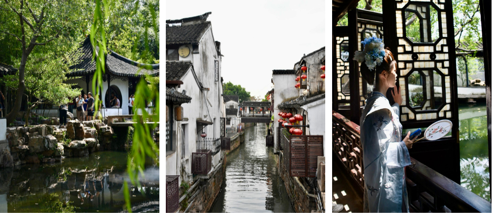 Tradycyjny ogr&oacute;d chiński w Suzhou &ndash; malownicze pawilony i stawy otoczone zielenią