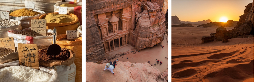 Jordania, Petra, Wadi Rum