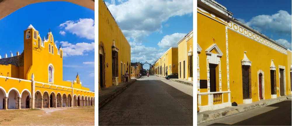 Izamal, ż&oacute;łte miasto na Jukatanie