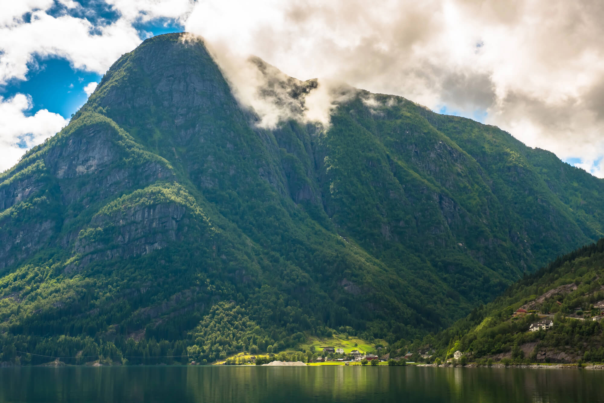 Norwegia fiord